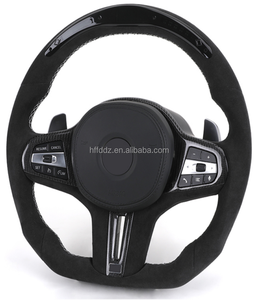 Volante de cuero M Performance para <span class=keywords><strong>BMW</strong></span> 320 <span class=keywords><strong>525</strong></span> F10 F20 F30 F15 F25 F07 F01 F82 M3 M4 M5 M6 E92 E60 X6 - Product Image 2