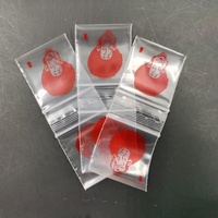 Fournisseurs chinois d'emballages de pilules et de médicaments avec impression de logo personnalisée, sacs en plastique LDPE à fermeture éclair, mini sachets