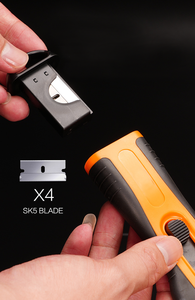 أداة مكشط شفرة حلاقة معدنية قابلة للسداد عالية الجودة سكين غراء سيليكون - Product Image 3