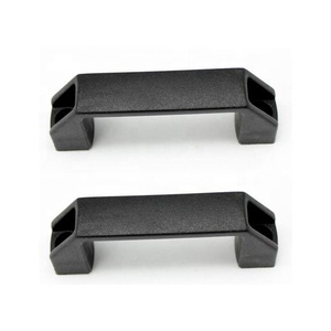 Mango <span class=keywords><strong>de</strong></span> perfil <span class=keywords><strong>de</strong></span> aluminio y nailon negro <span class=keywords><strong>de</strong></span> 115mm para muebles <span class=keywords><strong>de</strong></span> exterior, armarios <span class=keywords><strong>de</strong></span> <span class=keywords><strong>cocina</strong></span> industriales, almacenes para uso en exteriores - Product Image 3