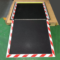 Usine de gros fauteuil roulant pour handicapés rampe véhicule tout aluminium Bus Flip rampe pour fauteuil roulant