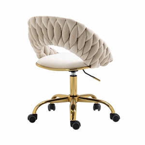 Sedia spogliatoio de maquillaje in velluto sedia soggiorno girevole braccioli sedie casa camera da letto mobili trucco Chaises de <span class=keywords><strong>salo</strong></span> - Product Image 2