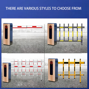 Tốc độ cao thép bãi đậu xe cổng rào cản với động cơ DC <span class=keywords><strong>RFID</strong></span> <span class=keywords><strong>Reader</strong></span> tự động hệ thống quản lý 20 lb tải công suất 1 năm bảo hành - Product Image 3