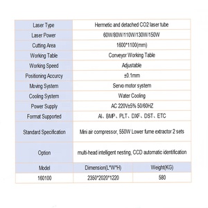 STL--180140LD 100 wát kép theo dõi không đồng bộ máy cắt laser - Product Image 5