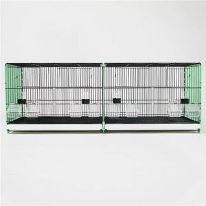 Grande cage d'élevage pour oiseaux, multicouche, mobile et modulable, pour perruches - Product Image 5