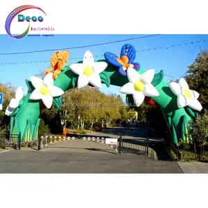 Flower Inflatable Arch, Hot Sale Inflatable Gardening Arch, Wedding Arch