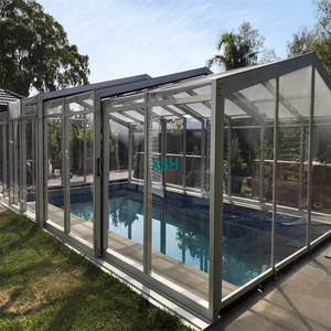 Équipement automatique de couverture d'hiver en PVC de ligne centrale pour piscines de spa Enclos de <span class=keywords><strong>piscine</strong></span> en vente - Product Image 6