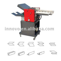 Machine à plier le papier à aspiration pneumatique 384 pour manuels de produits et brochures
