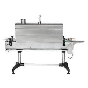 Tunnel thermorétractable à vapeur pour PVC PET POF film bouteille en plastique étiquette tunnel rétractable machine