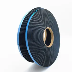 Medium Density Double-Sided Adhesive Blue Film Glass System Sealing Pvc Foam Tape