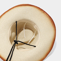 Nouveau Chapeau de Paille Femme 2026 – Protection Solaire Large Bord pour l'Été, Vacances à la Plage, en Raphia Tressé, Style Décontracté – Vente en Gros