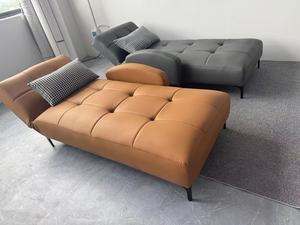 Sofá Cama Futón <span class=keywords><strong>de</strong></span> Estilo Italiano con Estructura <span class=keywords><strong>de</strong></span> Madera, Resistente a los Arañazos <span class=keywords><strong>de</strong></span> Gatos, con Respaldo Ajustable <span class=keywords><strong>de</strong></span> Cuero Sintético para Sala <span class=keywords><strong>de</strong></span> Estar - Product Image 2