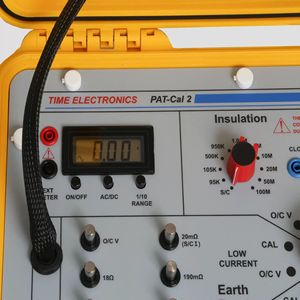 เครื่องมือวัดฉนวนกันไฟฟ้าและวัดค่ากราวด์ รุ่น Time Electronics PAT Cal 2 Precision Calibrator - Product Image 5