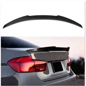 F30 Real Dry Carbon Fiber Spoiler For BMW 3 Series 4 -Door F30 F30 Sedan M4 Style Rear Trunk spoiler 2012 2013 2014 2015 2016 UP