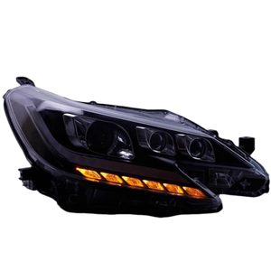 Faro Delantero para Auto-y <span class=keywords><strong>Mark</strong></span> X 2014-2020, para Reiz, Lente Bi Xenón, Ojo de Ángel, DRL LED, Repuesto para Auto - Product Image 4