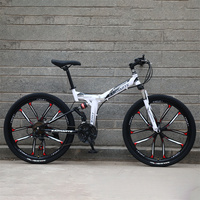 Vélo de montagne pliable de 29 pouces Vélo pliable de 24 pouces avec cadre suspendu