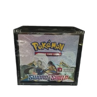 Vente en gros JH Boîte d'appoint en acrylique et boîte TCG CGC Boîte d'appoint en anglais