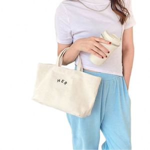 Sac de shopping en toile décontracté avec bandoulière, personnalisé pour un usage quotidien, portable et pratique - Product Image 1