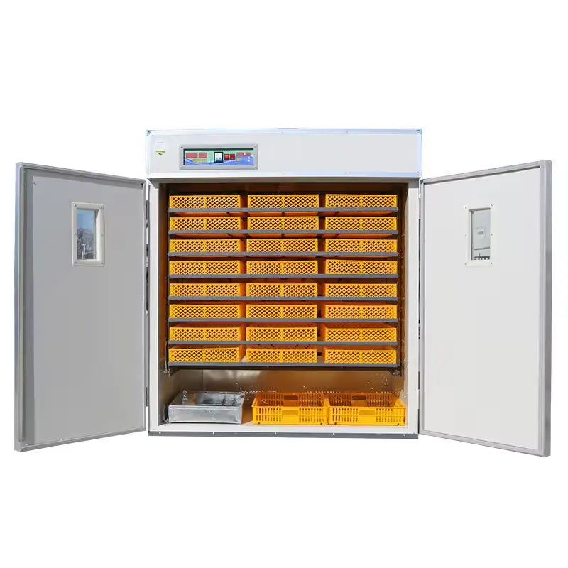 2024 Hot Sale Automatic Poultry Egg Incubator for Chicken Duck Goose Quail New with Motor 220V for Farms for chickens