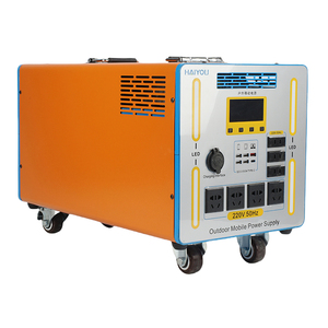 HP3000 Portable Power Station Lithium Ion Batteries <b>Roller</b> for Outdoor Hiking Energy Storage Devices Camping - Product Image 2