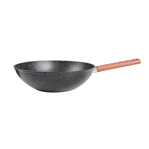 Poêle à frire multifonctionnelle en aluminium antiadhésif de 28 cm, facile à nettoyer, adaptée aux cuisinières à gaz et électriques - Product Image 1