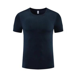 Round <b>Neck</b> Quick Drying Short Sleeve T Shirt Yellow Polyester Solid Color Leisure Workwear Activity Clothing Team Building - Product Image 3