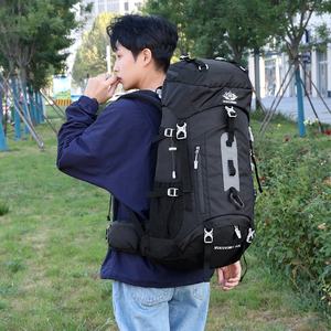 Custom Wear-resistant Hiking Travel Mountain Camping Backpack <b>Outdoor</b> Mountaineering Camping Sports Trekking Bag Daypack - Product Image 4