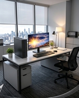Kit PC Tour Xinchuang 8L Zhaoxin KX-U6780A avec Impression Personnalisée de Marque, 8 Cœurs, 16 Go, SSD NVMe 512 Go et Moniteur Full HD 23,8 Pouces – Vente en Gros