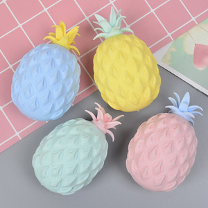 New Sell Pineapple Squishy Fidget Toy Slow Rising Simulation Fruit Stress Relief Soft <b>Squeeze</b> Toy <b>Ball</b> - Product Image 2