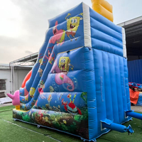 Tobogán Inflable Comercial de 18 pies, Toboganes Inflables Acuáticos, Toboganes Inflables Acuáticos de Alibaba