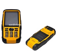 Carte RFID Android 4.1 et scanner de codes à barres 1D GPRS GPS WiFi 3G Hypermarché Kart POS portable pour les détaillants