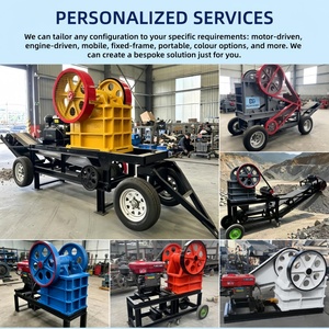 Concasseurs à mâchoires avec PLC et moteur diesel pour les opérations minières, offrant une productivité élevée, une conception robuste et une longue durée de vie. - Product Image 4