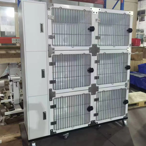 กรงสัตว์ไฟเบอร์กลาสแบบนำกลับมาใช้ใหม่ได้กรงสัตว์ขนาดใหญ่อุปกรณ์ทางการแพทย์สำหรับแมวและสัตว์แพทย์ - Product Image 3