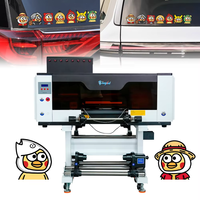 Imprimante DTF UV automatique A3 haute vitesse rouleau-à-rouleau avec tête Epson, encre à séchage rapide Yinghe, multicolore pour T-shirts 30cm XP600, Nouvelle, Garantie 1 an