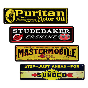 Letrero Metálico Retro de Servicio Automotriz, Decoración de Pared Puritan <span class=keywords><strong>Studebaker</strong></span> Mastermobile para Garaje, Cueva del Hombre, Taller Mecánico - Product Image 4