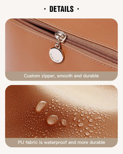 Custom logo Women Waterproof Travel Toiletry <b>Make</b> <b>up</b> <b>Case</b> Skincare Cosmetic <b>Vanity</b> Pouch Beauty Accessories Wash Makeup Bags - Product Image 3