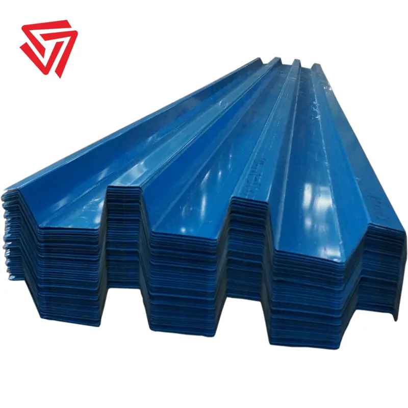 0.8mm high zinc mass galvanized corrugated steel floor decking plate