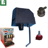Caddie de restauration rapide, distributeur d'eau et soda, en lot de distributeur, valve, type bavette