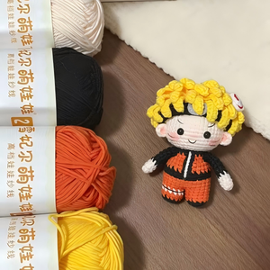 Muñecas <span class=keywords><strong>de</strong></span> Ganchillo Personalizadas, Adornos <span class=keywords><strong>de</strong></span> Peluche <span class=keywords><strong>de</strong></span> Anime Hechos a Mano, Regalos Ideales para Colección y Festivales - Product Image 1