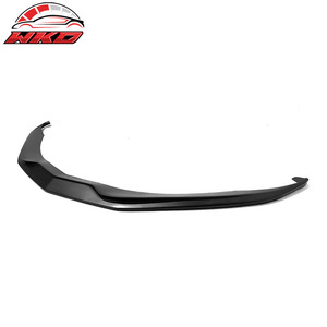 เหมาะสำหรับ Chevrolet Corvette 2014-2019  ลิ้นกันชนหน้า สีดำดิบ - Product Image 3