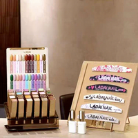LADAI 2025 Nouveau Kit de Gel à Ongles Multicolore 24 Couleurs 96 Couleurs Vente Chaude Sans HEMA Sans TPO Non Toxique Gel UV pour Salon de Manucure Vente en Gros