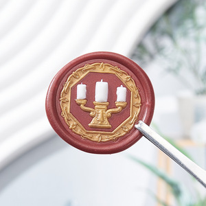 Cachet de cire pour phonographe avec logo personnalisable <span class=keywords><strong>Série</strong></span> rétro en relief 3D - Product Image 3