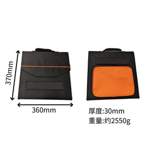 Chargeur solaire pliable 100W 4 panneaux, sac de charge portable étanche pour l'extérieur et les voyages - Product Image 5