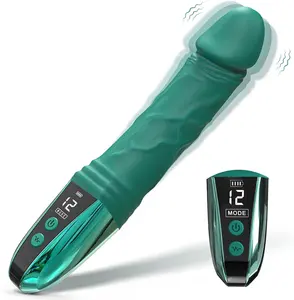 Massageador vaginal de LED premium para clitóris, ponto G, brinquedo anal erótico com sensação de pele macia, vibrador para vagina feminina, brinquedo sexual para mulheres