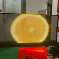 Échantillon de panneau LED holographique haute transparence, haute luminosité, notifications d'alarme CMS RDM, garantie 1 an pour les écrans intérieurs