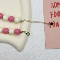Collier pour animaux de compagnie JXANRY - Chat et chien - Pendentif simple en forme de cœur et de fleur - Matériaux composites durables - Collier