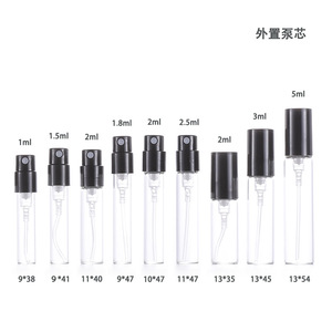 1ml 1.5ml 1.8ml 2ml <span class=keywords><strong>2.5ml</strong></span> Túi phun nước hoa thủy tinh phun chai 3ml 5ml nhỏ cầm tay Nước hoa lọ thủy tinh - Product Image 6