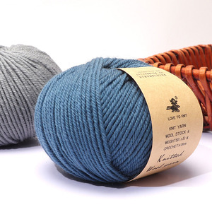 Fil à tricoter fantaisie 100 % <span class=keywords><strong>laine</strong></span> mérinos thermique, tendance, vente en gros directe des fabricants, pour le tissage à la main - Product Image 1