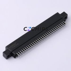 ED62MEBGFBK Gold Finger Connector Through hole Component (THT),P=2.54mm Connector EDGE SLOT 2.54mm 62P Through Hole - Product Image 2