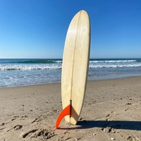 Prix de gros Ailerons durables en fibre de verre solide pour planches de paddle, de surf et de SUP, tailles 7.5"/8"/9"/10.5"